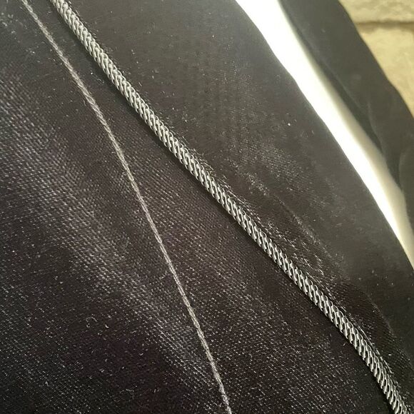 Max Studio Elegant Black Velvet Women's Jacket - Picture 6 of 9